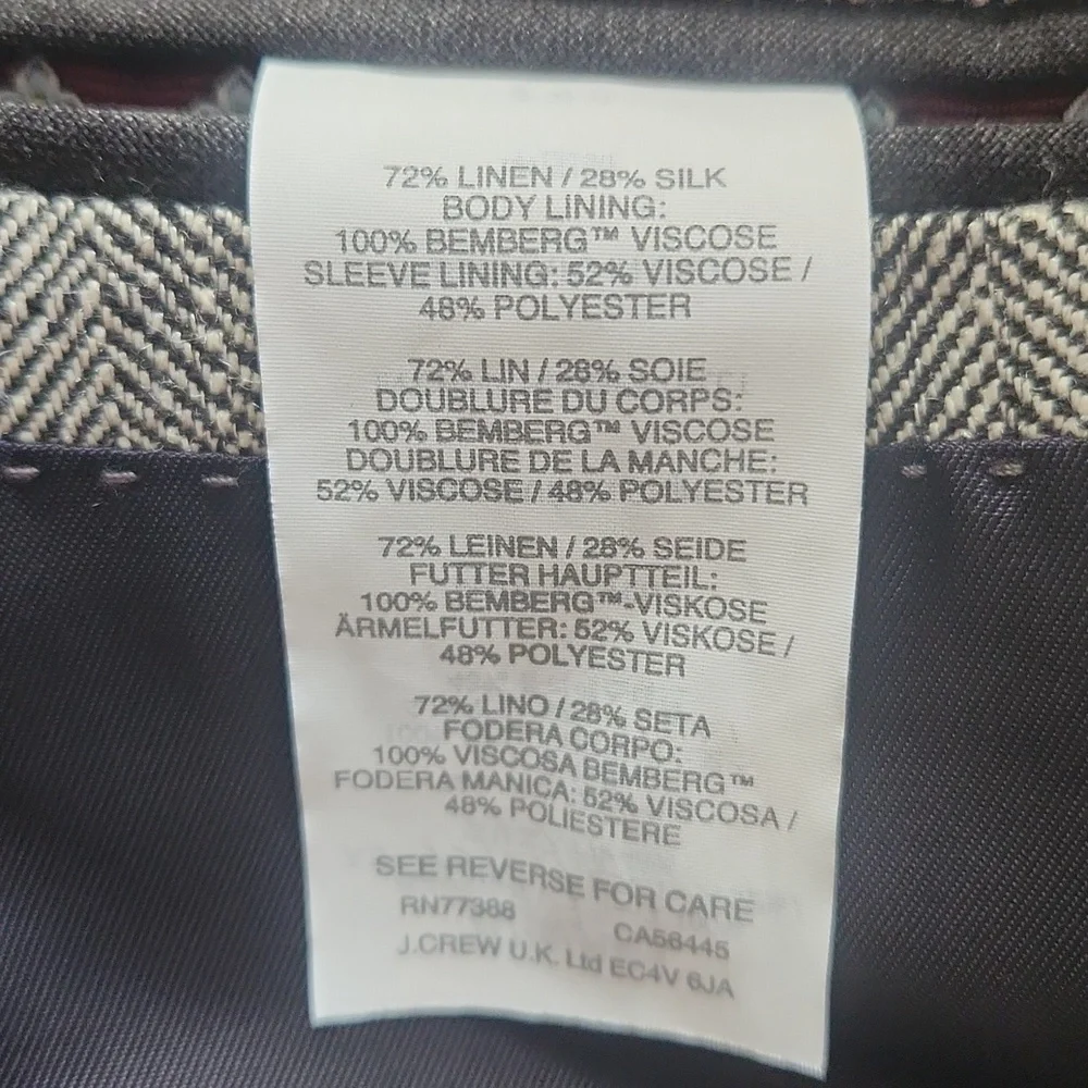 J Crew Classic Gray Men's Blazer